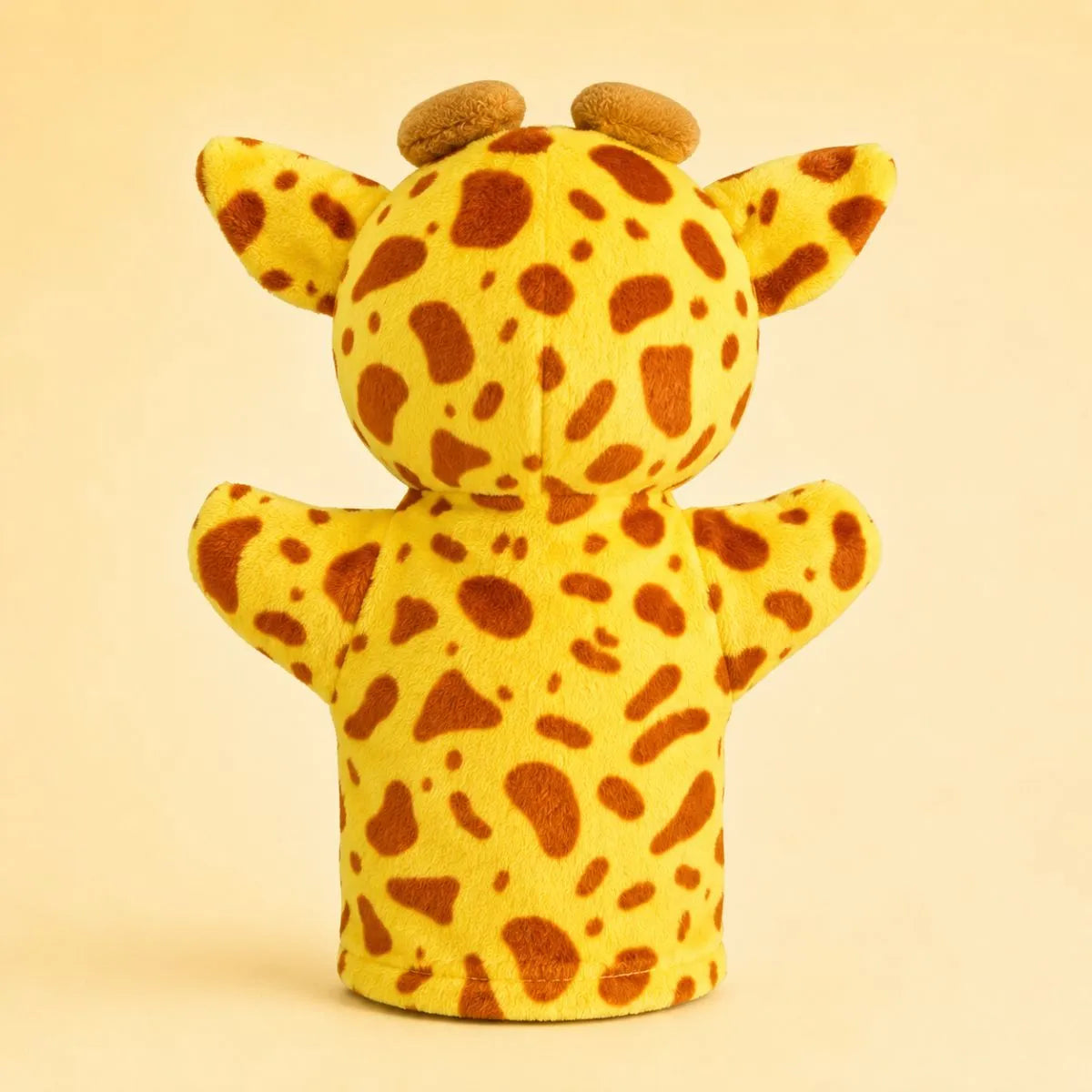Soft Giraffe Hand Puppet Toy for Storytelling & Roleplay