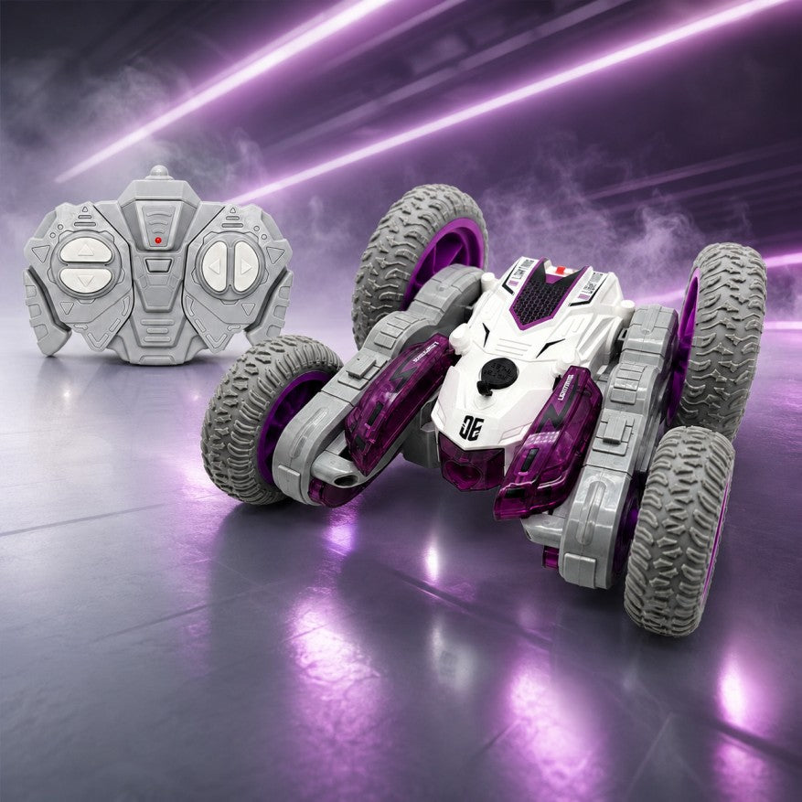 RC Smoke Stunt Car for Kids | 360° Spinning Car with Lights