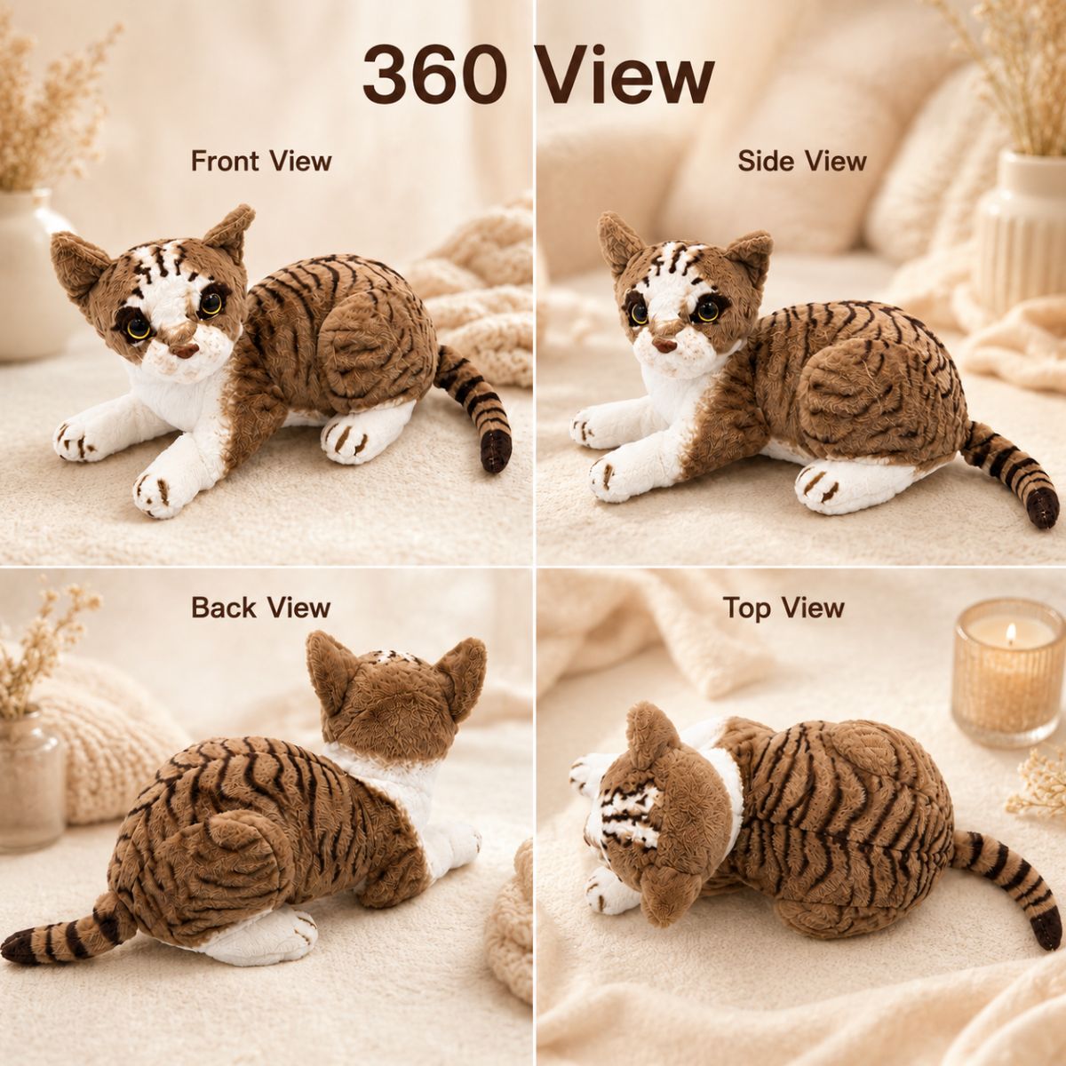 Premium Cat Soft Toy for Kids | Cute Plush Cat Toy