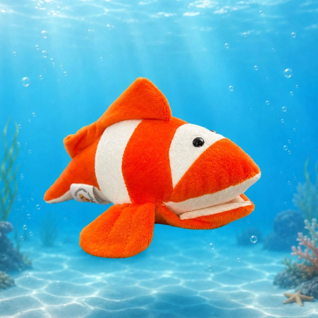Cute Orange Fish Plush Toy for Kids & Babies | Toys Cartel