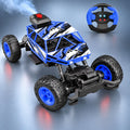 Duster 4WD RC Monster Truck for Kids | Rechargeable Off-Road Remote Control Car with Smoke Effect (Blue)