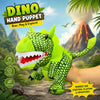 Toys Cartel Green Dinosaur Soft Toy Hand Puppet for Kids Learning & Roleplay