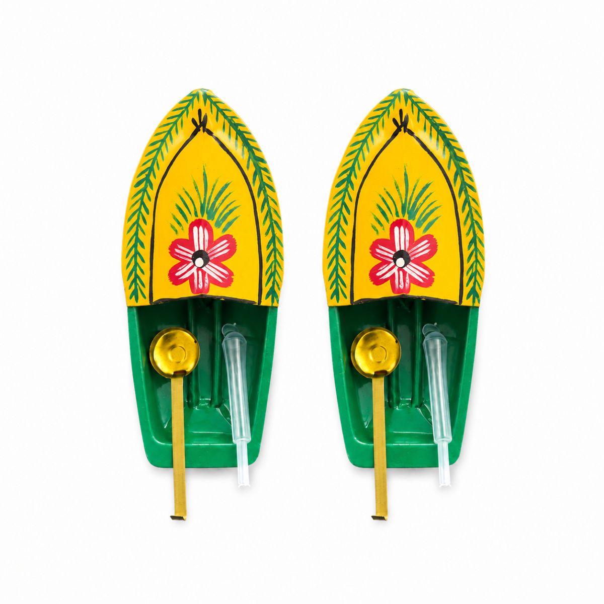 Hand Painted Pop Pop Steam Boat Toy for Kids | Toys Cartel