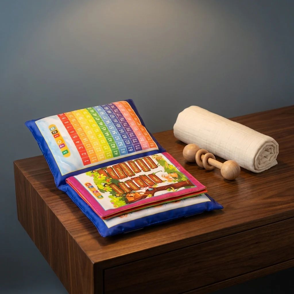 Learning Pillow Book for Kids | Educational Pillow Book for Toddlers & Early Learning