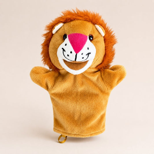 Lion Hand Puppet Soft Toy for Kids Online | Toys Cartel