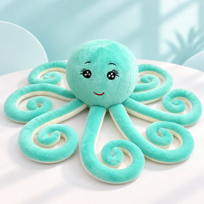 Octopus Plush Toy – Cute Soft Stuffed Animal for Kids, Cuddly Octopus Toy & Decorative Pillow