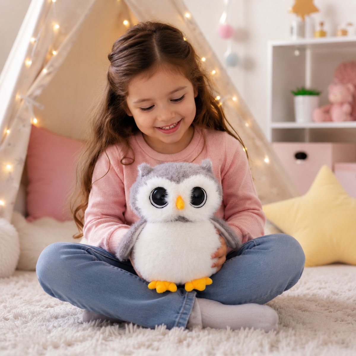 Toys Cartel Owl Soft Toy | Cute Plush Toy For Children