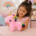 Pink Unicorn Soft Toy For Kids | Cute Plush Stuffed Unicorn