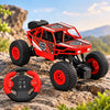 Duster 2WD RC Monster Truck with Smoke Effect for Kids (Red)