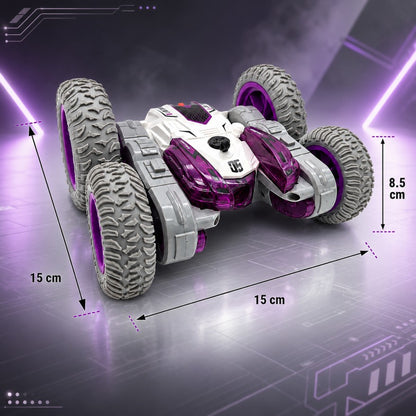 RC Smoke Stunt Car for Kids | 360° Spinning Car with Lights