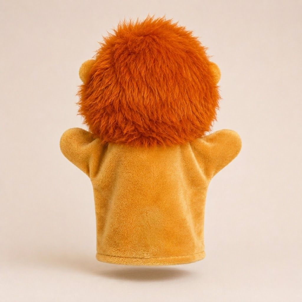 Lion Hand Puppet Soft Toy for Kids Online | Toys Cartel