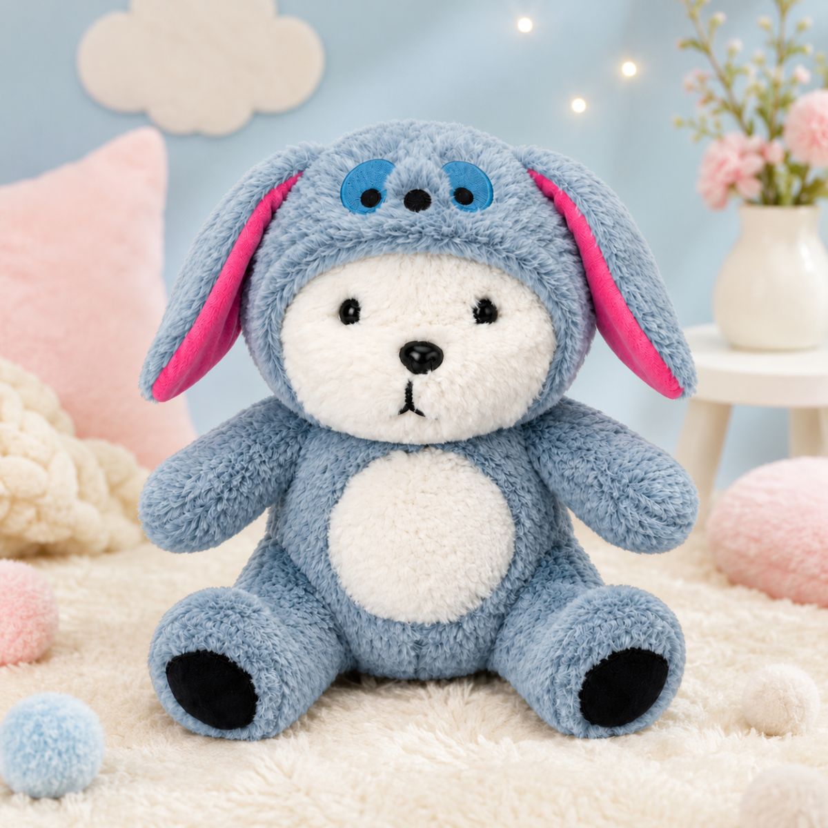 Cute Teddy Bear Hoodie Plush Toy 30 cm | Toys Cartel
