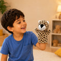 Cheetah Hand Puppet for Kids | Soft Toy Puppet