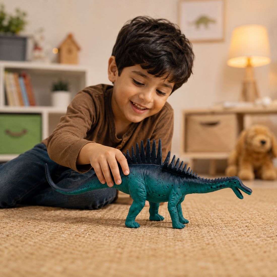 Realistic Dinosaur Action Figure Toy for Kids