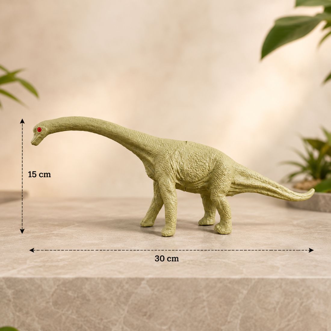 Long Neck Dinosaur Toy | Big Dinosaur Figure for Kids