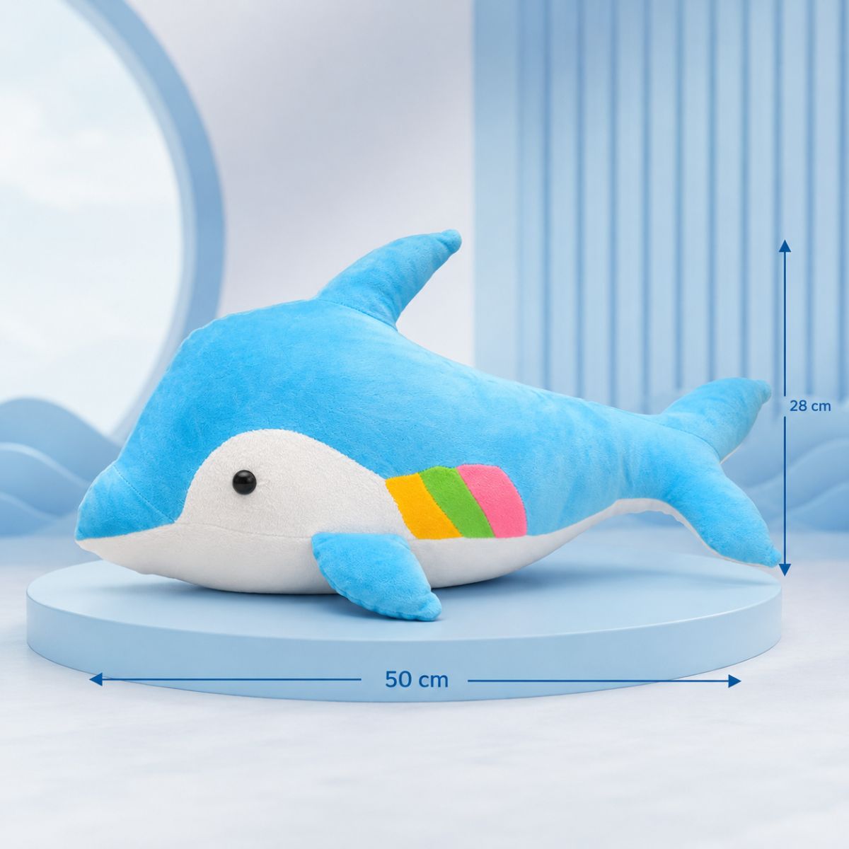 Dolphin Plush Soft Toy for Kids & Babies | Premium Stuffed Toy