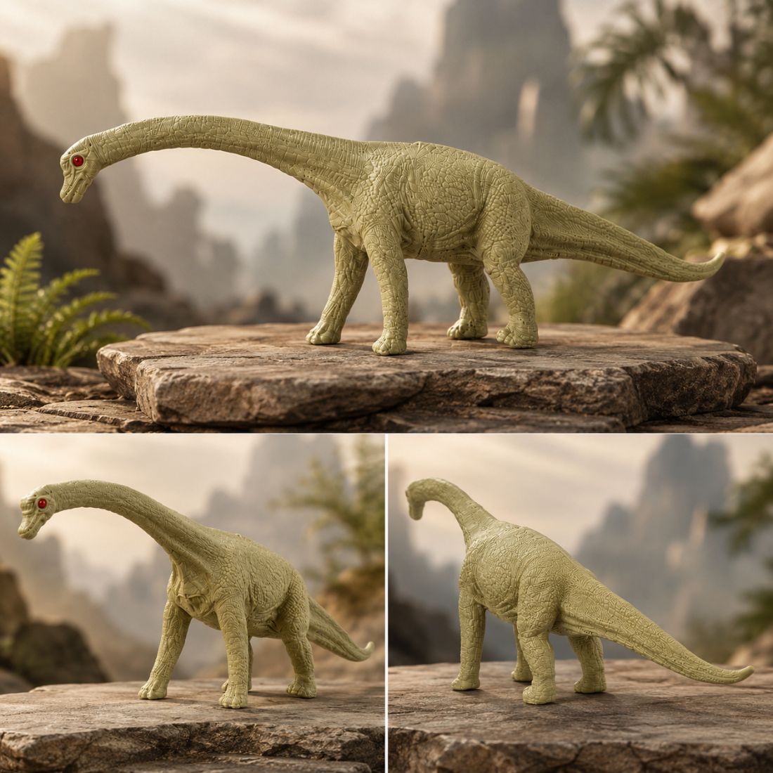 Long Neck Dinosaur Toy | Big Dinosaur Figure for Kids