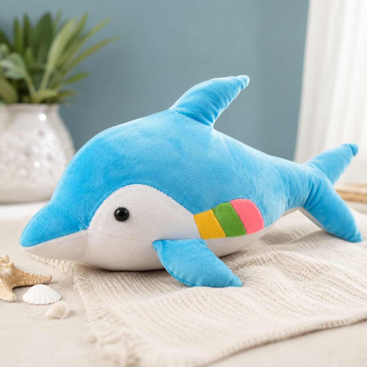 Dolphin Plush Soft Toy for Kids & Babies | Premium Stuffed Toy