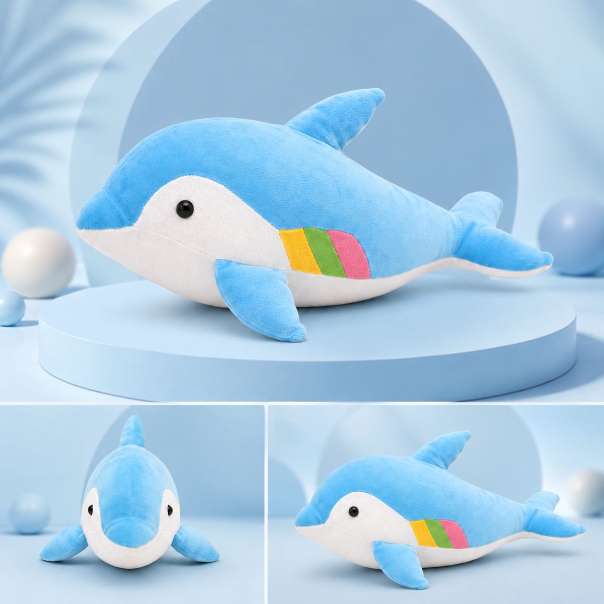 Dolphin Plush Soft Toy for Kids & Babies | Premium Stuffed Toy
