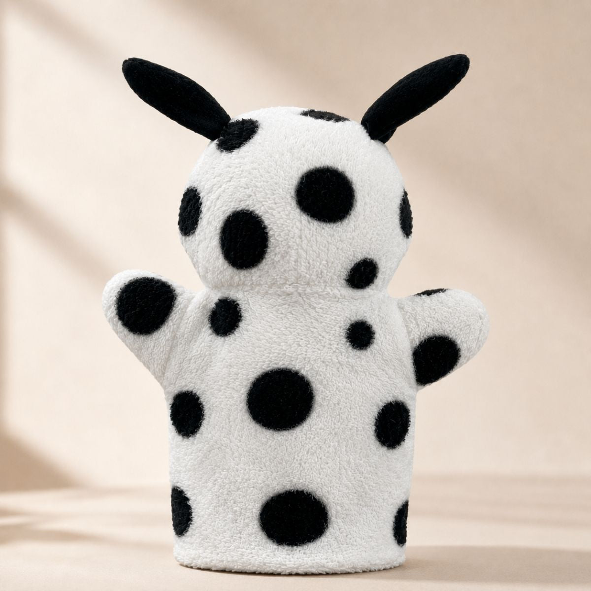 White Dog Hand Puppet for Kids | Soft Toy Puppet