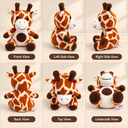 Giraffe Soft Toy for Kids, Cute Plush Stuffed Animal, Soft & Cuddly Toy