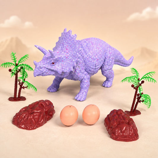 Triceratops Dinosaur Toy for Kids | Big Dinosaur Action Figure